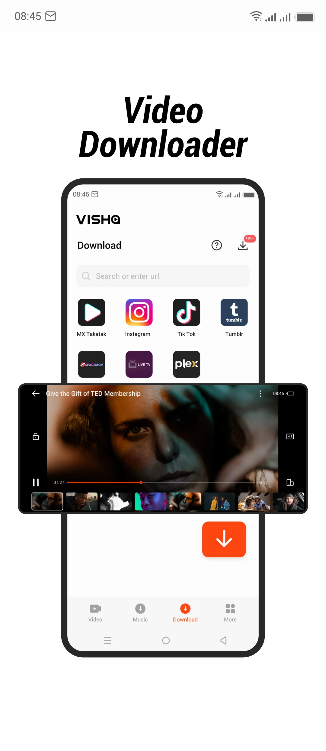 Visha-Video Player All Formats screenshot